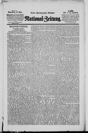 Nationalzeitung vom 23.03.1901