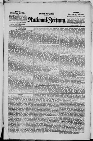 National-Zeitung vom 28.03.1901