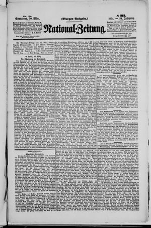 Nationalzeitung vom 30.03.1901