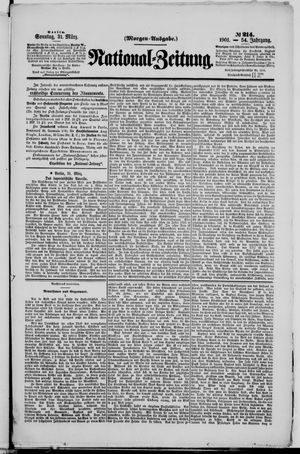 Nationalzeitung vom 31.03.1901
