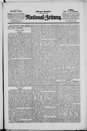 Nationalzeitung vom 07.04.1901