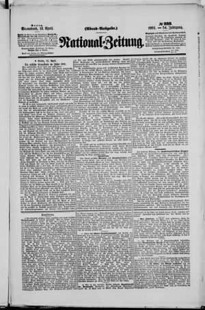 National-Zeitung vom 13.04.1901