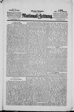 Nationalzeitung vom 16.04.1901