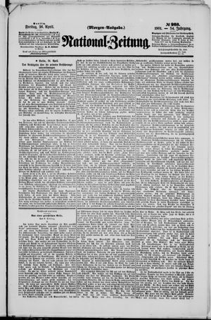 National-Zeitung vom 26.04.1901