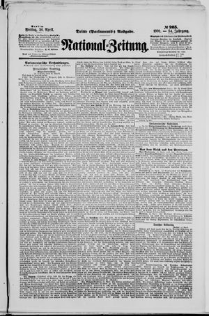 National-Zeitung vom 26.04.1901