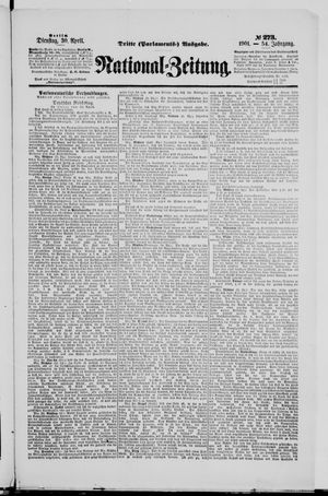 National-Zeitung vom 30.04.1901