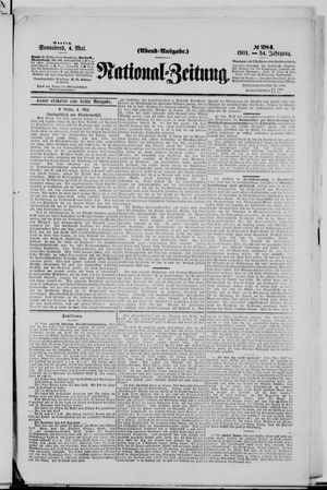 Nationalzeitung vom 04.05.1901