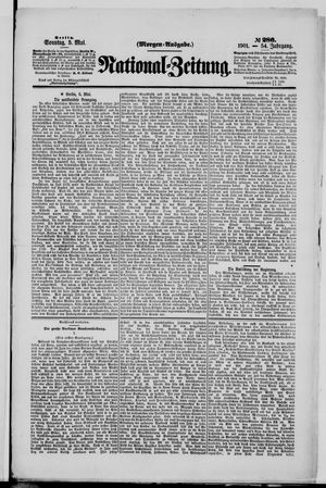 Nationalzeitung vom 05.05.1901