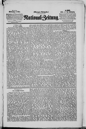 Nationalzeitung vom 08.05.1901