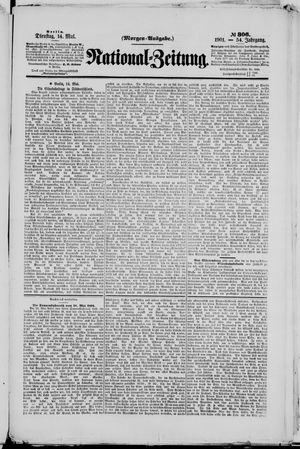 Nationalzeitung vom 14.05.1901