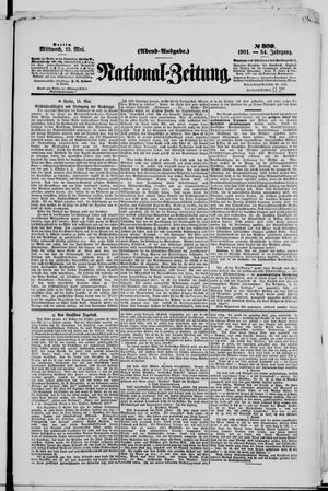 Nationalzeitung vom 15.05.1901