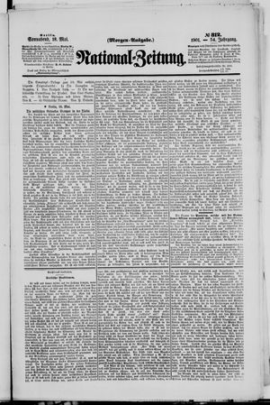 Nationalzeitung vom 18.05.1901