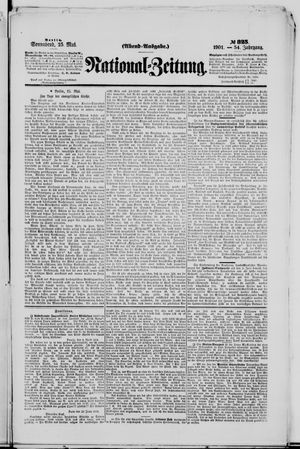 National-Zeitung vom 25.05.1901