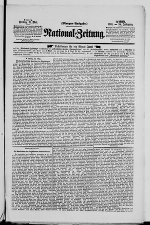 Nationalzeitung vom 31.05.1901