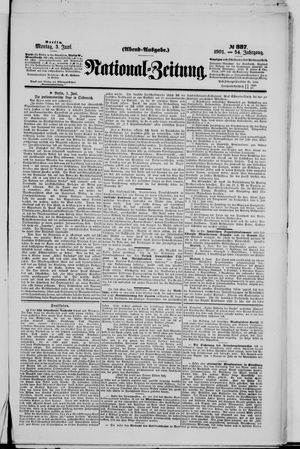 National-Zeitung vom 03.06.1901