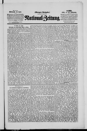 Nationalzeitung vom 12.06.1901