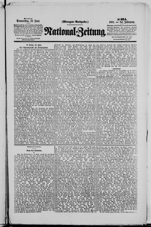 Nationalzeitung vom 13.06.1901