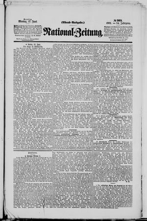 National-Zeitung vom 17.06.1901
