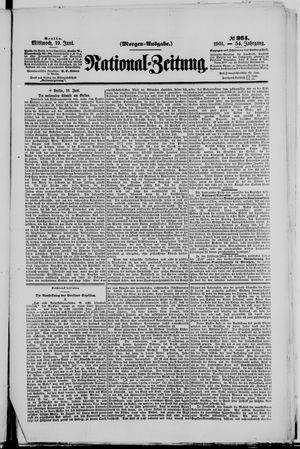 National-Zeitung vom 19.06.1901