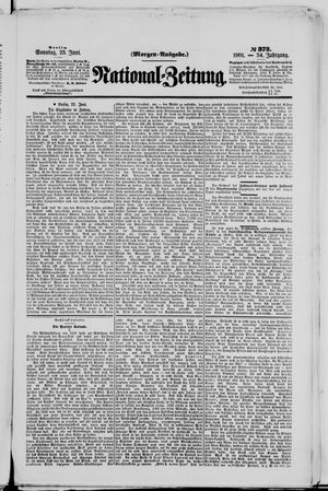 Nationalzeitung vom 23.06.1901