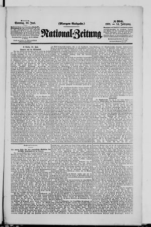 Nationalzeitung vom 30.06.1901