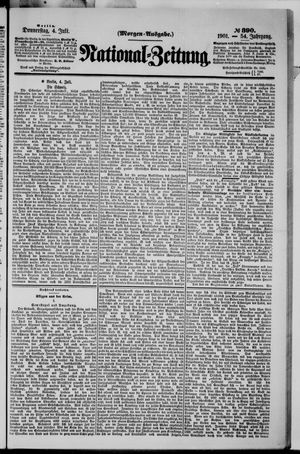 Nationalzeitung on Jul 4, 1901