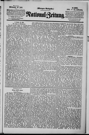 Nationalzeitung vom 10.07.1901