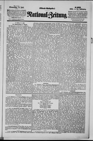 National-Zeitung vom 11.07.1901
