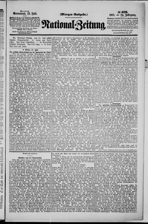 Nationalzeitung vom 13.07.1901
