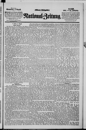 National-Zeitung on Aug 3, 1901