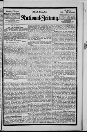 National-Zeitung vom 06.08.1901