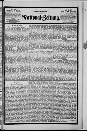 National-Zeitung vom 07.08.1901