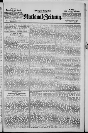 National-Zeitung vom 10.08.1901