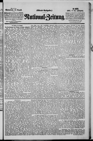 National-Zeitung vom 10.08.1901