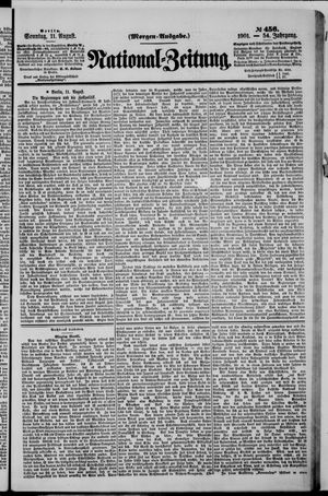 National-Zeitung vom 11.08.1901