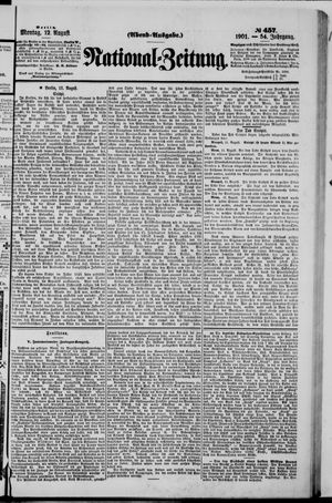 National-Zeitung vom 12.08.1901