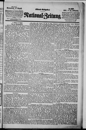 National-Zeitung vom 17.08.1901