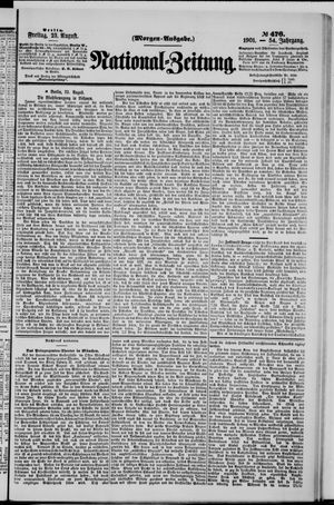 National-Zeitung vom 23.08.1901