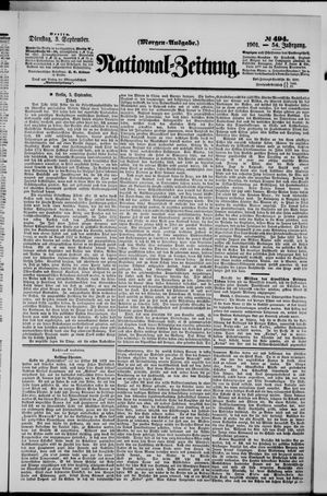 National-Zeitung vom 03.09.1901