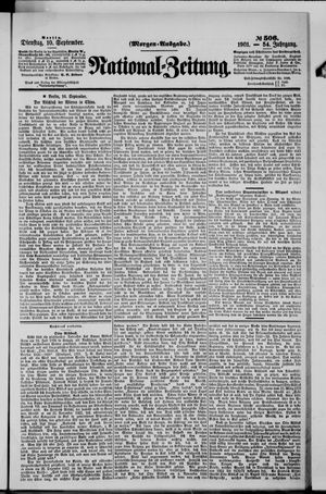 National-Zeitung vom 10.09.1901