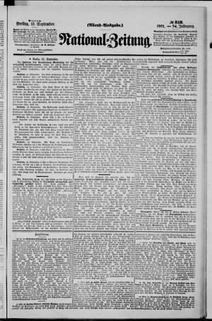 National-Zeitung vom 13.09.1901