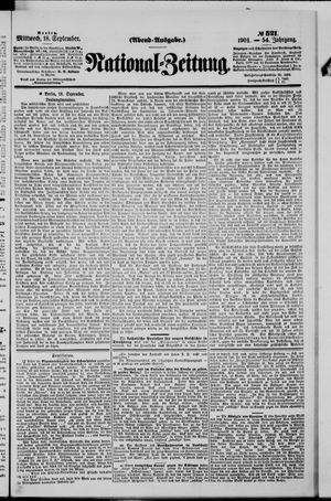 National-Zeitung vom 18.09.1901