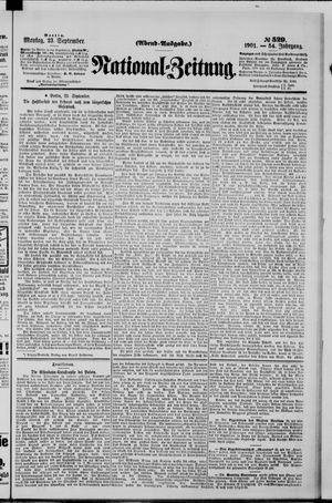 National-Zeitung vom 23.09.1901