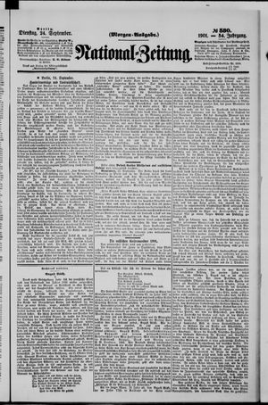 National-Zeitung vom 24.09.1901