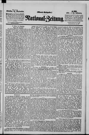 National-Zeitung vom 24.09.1901