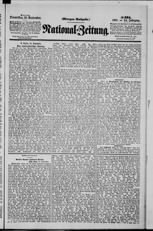 National-Zeitung vom 26.09.1901