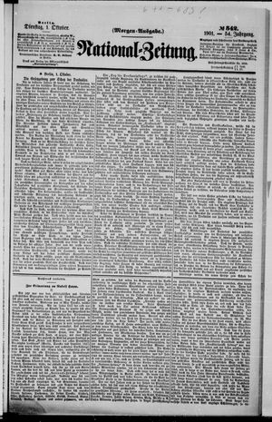 National-Zeitung on Oct 1, 1901
