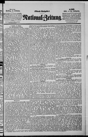 National-Zeitung vom 11.10.1901