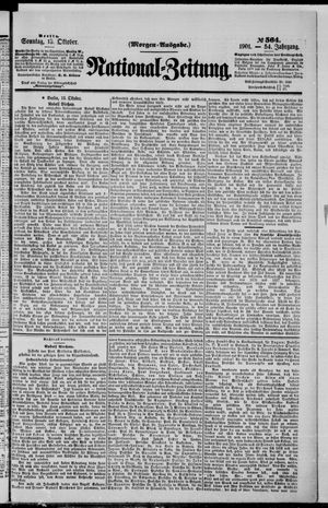 National-Zeitung vom 13.10.1901