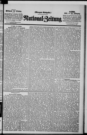 National-Zeitung vom 23.10.1901